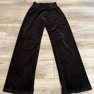 Juicy contour velvet pants